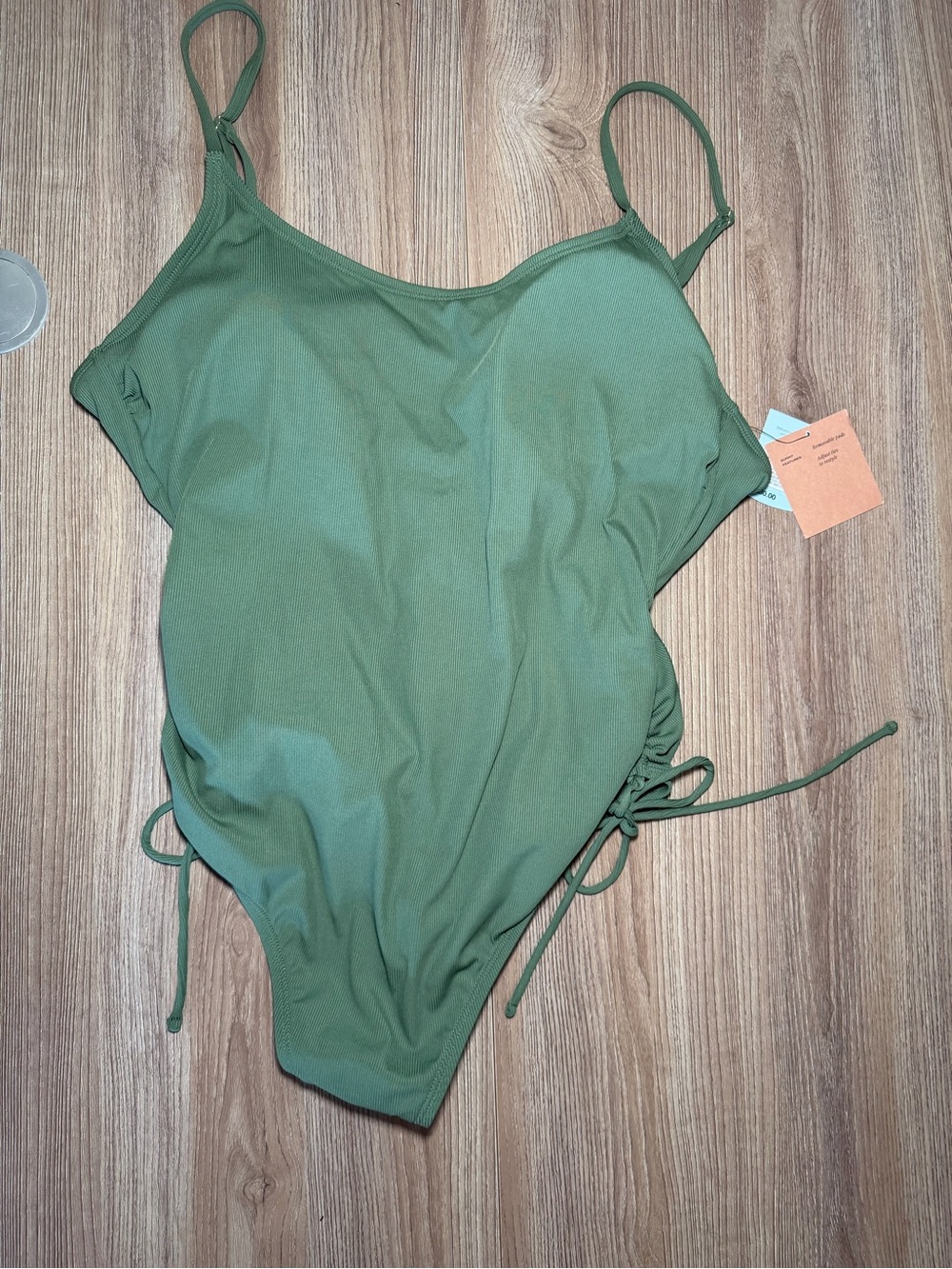 Olive Green women’s One-Piece Swimsuit